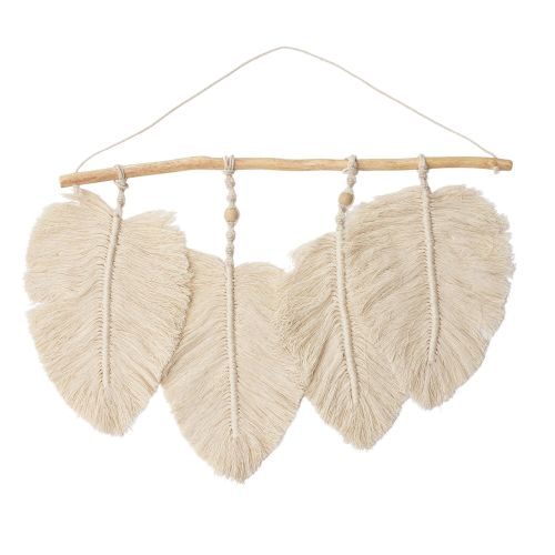 Willow Boho Leaf Wall Decor - Crane Baby