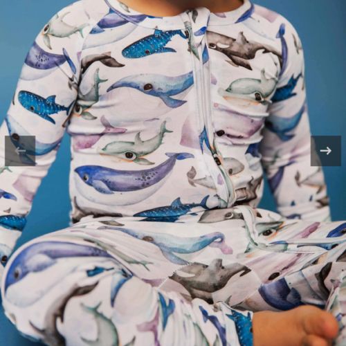 Whalecome to the Party Convertible Romper