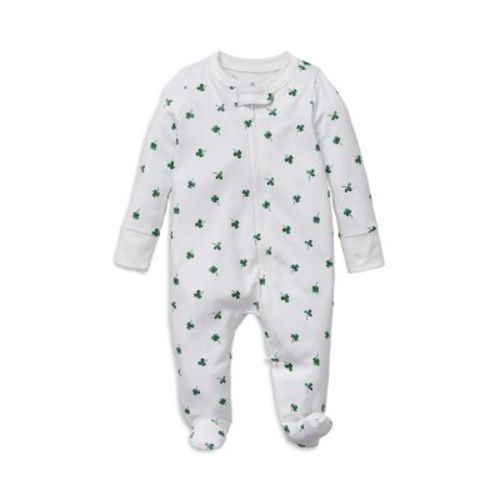 Pima Cotton Shamrock Romper - Baby