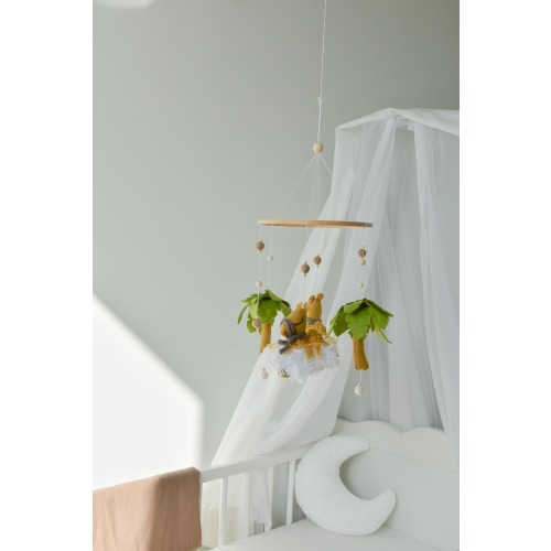 Boho mustard camel baby crib mobile, Baby nursery mobile, Baby mobile, Boho mobile, Camel mobile, Camel nursery, Nursery mobile, Boho baby