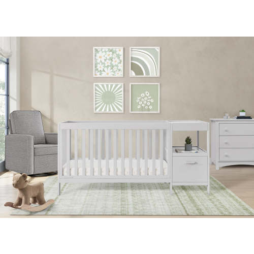 Alice 5-in-1 Convertible Crib and Changer | Delta Children