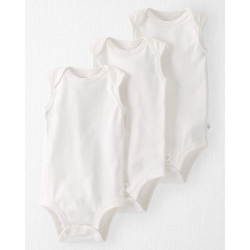 Baby 3-Pack Organic Cotton Bodysuits - Little Planet | Carter's