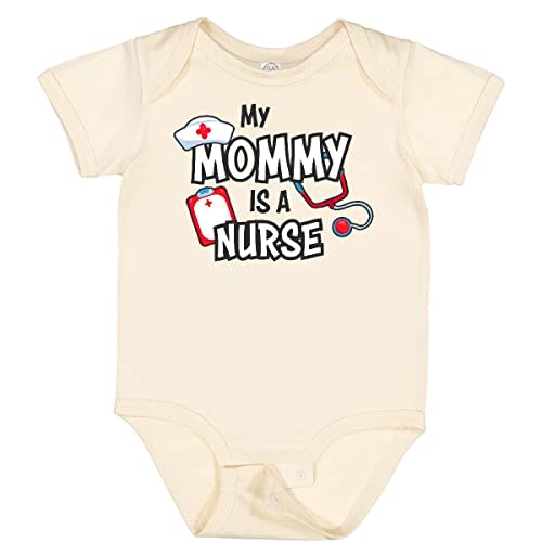 inktastic My Mommy Is a Nurse Baby Bodysuit