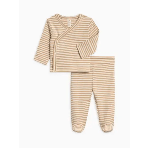 Riley 2 Piece Kimono Wrap Top and Pant Set