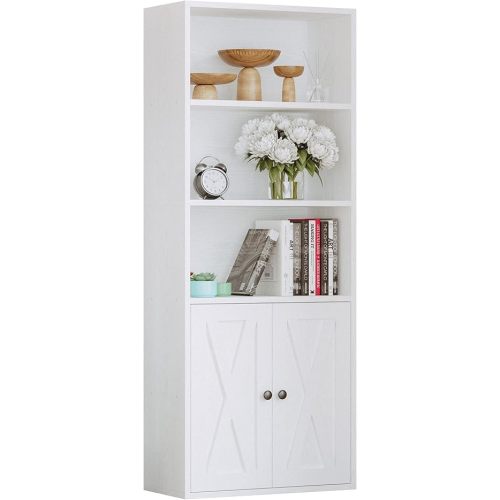 IRONCK Industrial Bookshelves and Bookcases with Doors and Shelves
