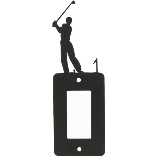 Innovative Fabricators, Inc. Male Golf GFI Rocker Light Switch Plate Cover