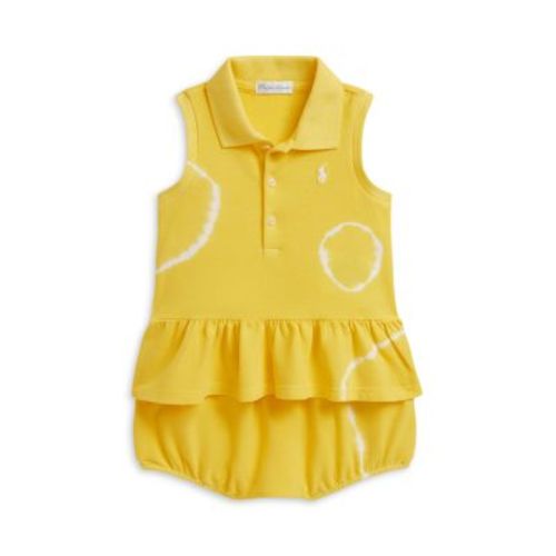 Girls' Tie Dyed Mesh Polo Shirt & Bloomer Set - Baby