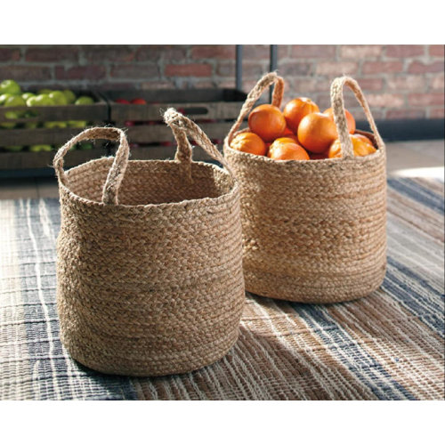 August Grove® Fabric Basket Set & Reviews | Wayfair