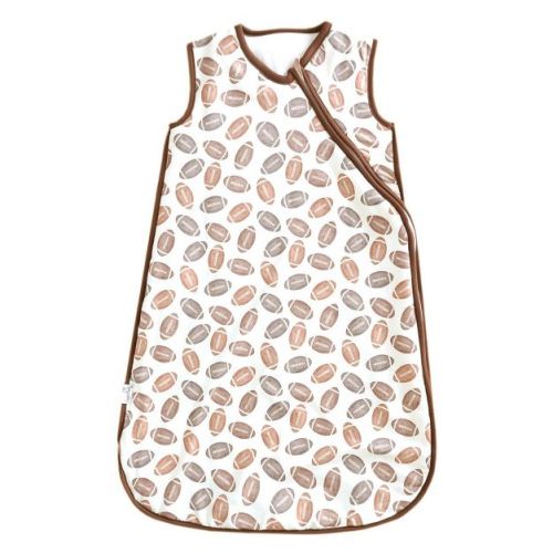Copper Pearl Wearable Blanket Sleep Bag 0-6months - Blitz: Midweight Jersey, Front Full Length Zipper, Sports Pattern