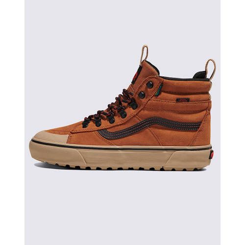 MTE Sk8-Hi Waterproof Insulated Shoe in Glazed Ginger Brown| Vans US