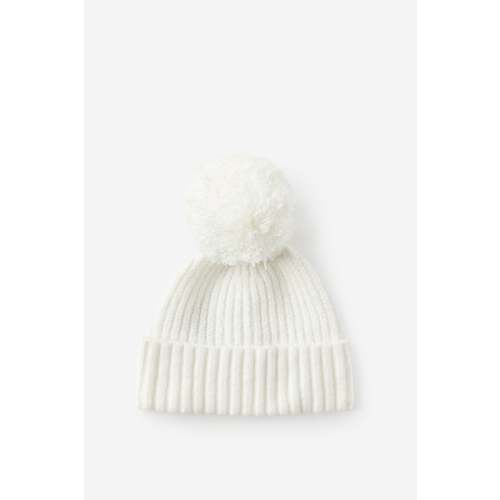 Baby Organic Blend Knit Beanie - Milk