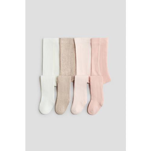 4-PACK FINE-KNIT TIGHTS