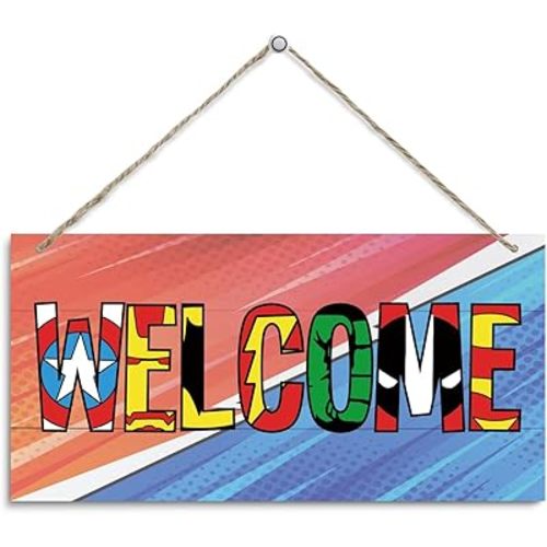 Welcome Sign, Boys Room Decor, Decorative Hanging Wall Plaque Sign, Super Hero Decor, Farmhouse Home Decorationfor Kids Room, Movie Theme Welcome Decoration