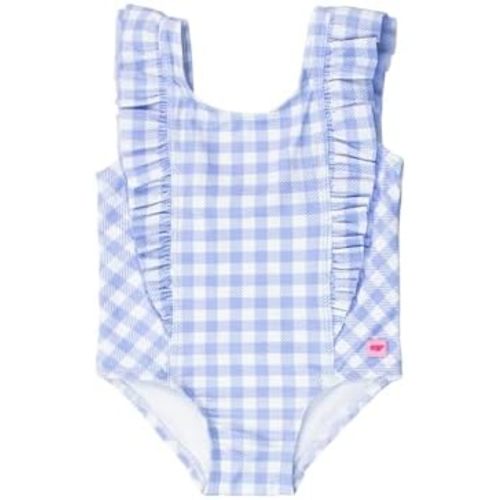 RuffleButts® Baby/Toddler Girls Ruffle Strap One Piece Swimsuit w/UPF 50+ Sun Protection