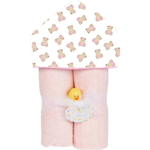 Deluxe Hooded Towel - Princess Teddy