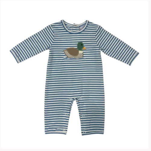 Three Sisters Duck Applique Romper - Ruffle Me This