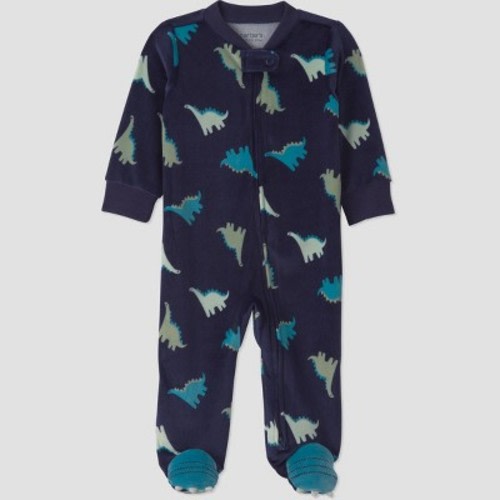 Carter's Just One You® Baby Boys' Dinosaurs Sleep N' Play - Navy Blue 6M