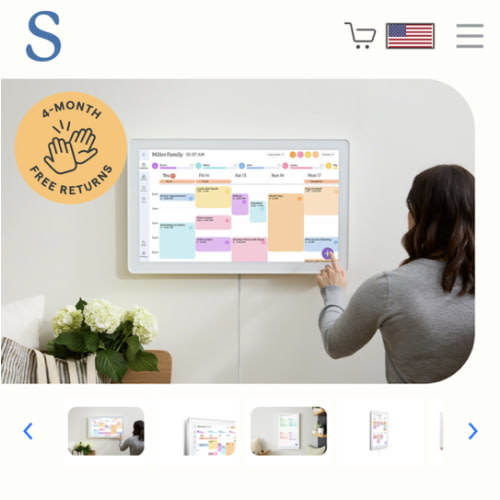 Skylight | Skylight Calendar | Smart Family Calendar (classic 27”)