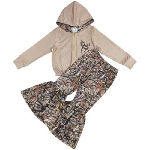 Kids Hoodie Jogger Pants Set Outfit Children Clothes
