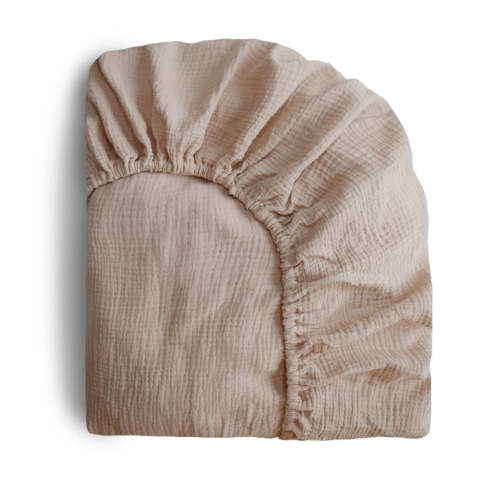 Mushie Natural Extra Soft Crib Sheet Baby Nursery Accessory– Hazel & Fawn