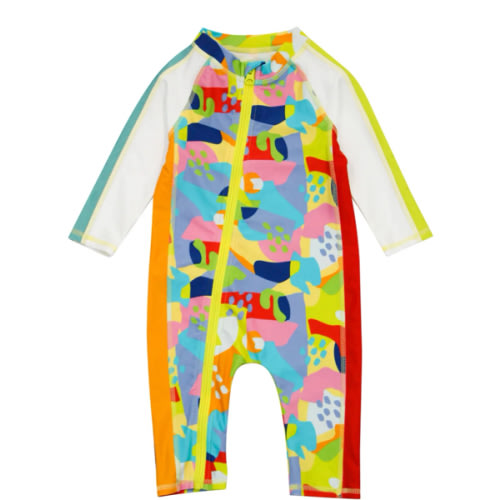 Sunsuit - Long Sleeve Romper Swimsuit | "Joyful"