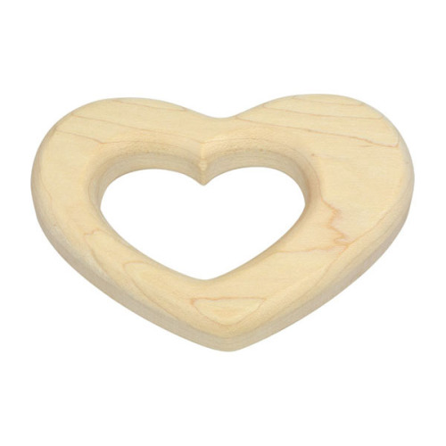 Maple Teether Heart