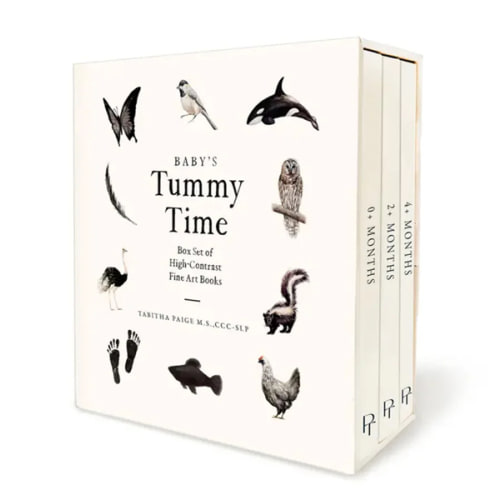 Baby's Tummy Time Book Box Set