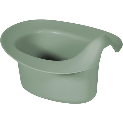 Kindsgut Elimination Communication Baby Potty – Ergonomic Infant Potty for Babies, Easy-Clean EC Potty with Splash Guard, Includes Printed EC Beginner Guide, Designed in Germany, Pistachio