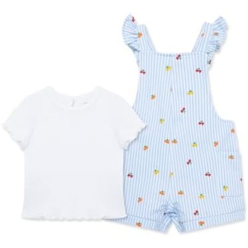Little Me Clothes for Baby Girls' Knit Short Jumper Sets, 12 Months - 4 Toddler
