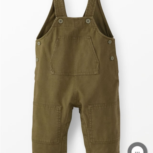 Baby Canvas Utility Overalls | Hanna Andersson