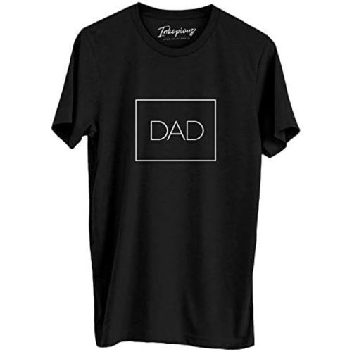 Inkopious Dad T-Shirt - First Time Father's Day Present - Unisex Crewneck Small Grey