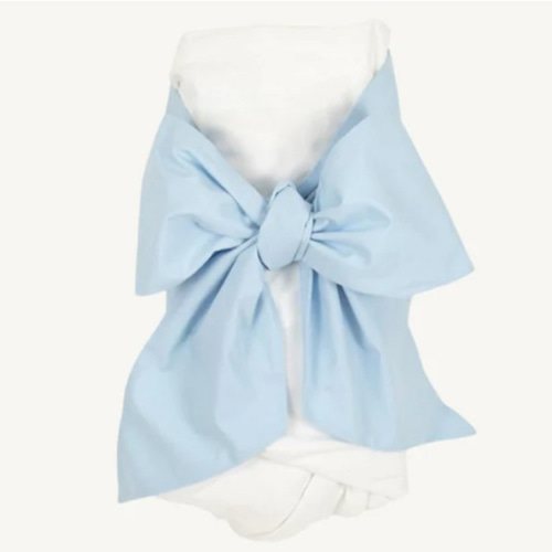 Bow Swaddle ® - Palm Beach Pink