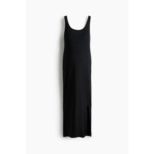 MAMA RIBBED NURSING DRESS