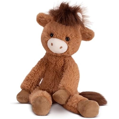 Vermont Teddy Bear Highland Cow Stuffed Animal – 15" Cow Plush Toy with Fluffy Fur and 100% Recycled Stuffing, Designed with Love in The USA and Backed by Bear Hospital Care – A Farmyard Favorite