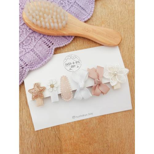 Baby First Hair Clips, Baby Hair Clips, Fully Lined Clips, Baby Fringe Clips, Tiny Hair Clips, Toddler Clips, Gentle Clips, Hair Clip Set