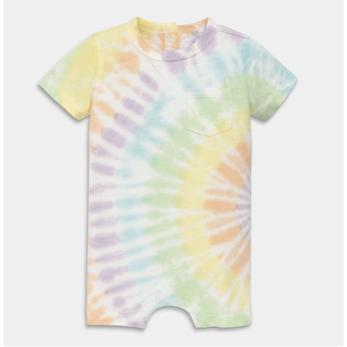Baby Pocket Shortie In Tie-Dye