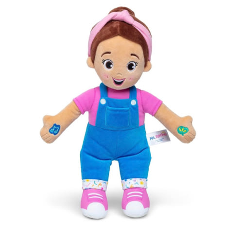 Ms. Rachel Official Speak & Sing Doll, 16” Tall Interactive Toy with 4 Songs & 16+ Phrases, Toddler Toys for Girls & Boys Ages 6 Months to 3+ Years.