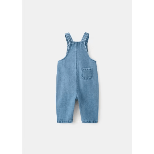 Denim pockets dungarees - Kids | MANGO USA