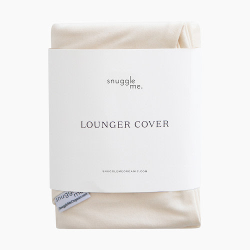 Snuggle Me Organic Infant Lounger Cover - Natural
