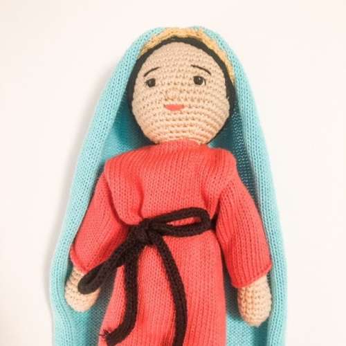 Our Lady of Guadalupe | Mary Doll | Blessed Mother | Catholic Toy | Catholic Doll | Baptism Gift | Mary on the Mantle