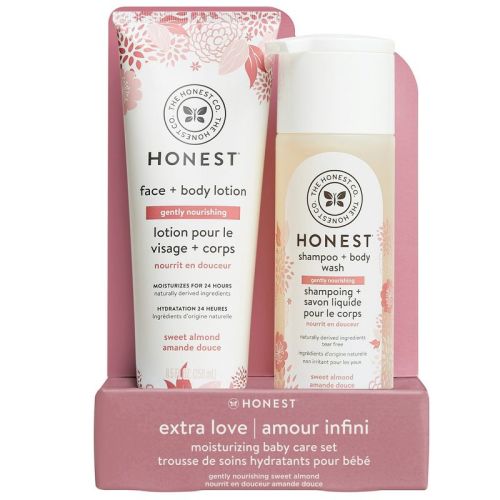 The Honest Company Gently Nourishing Shampoo & Lotion Bundle - Sweet Almond - 18.5 fl oz