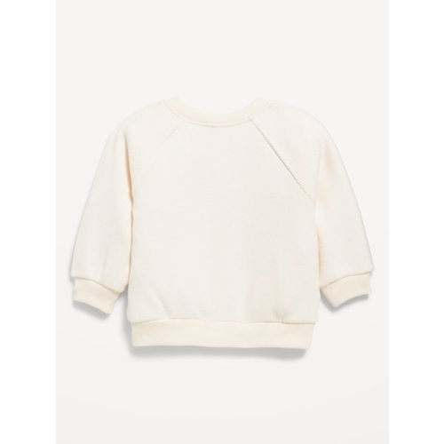 Cozy Long-Sleeve Henley Thermal-Knit Sweatshirt for Baby