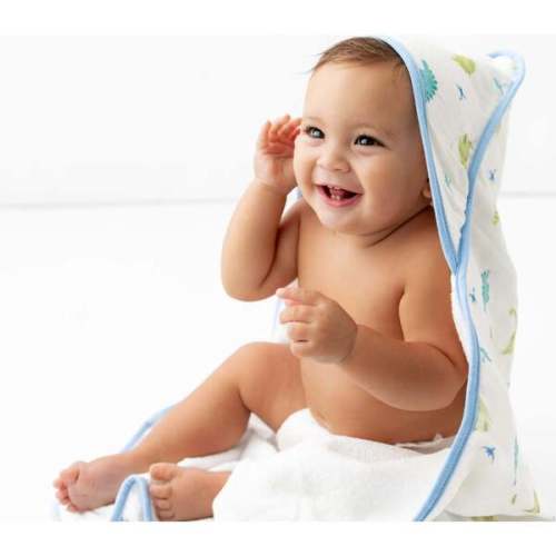 Hooded Towel Set, Dinosaur - Bamboo Little | Maisonette