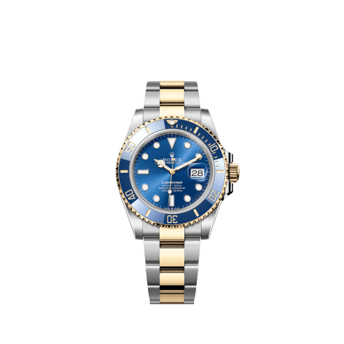Rolex Submariner Date watch: Oystersteel and yellow gold - m126613lb-0002