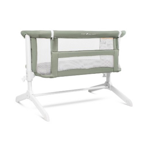 Baby Delight Beside Me Serenity Bassinet & Bedside Sleeper - Organic Sage