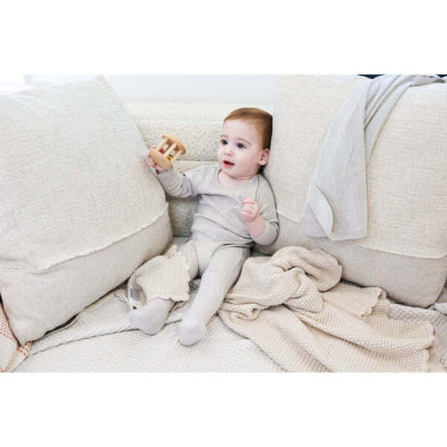 Pocket Cutie Footie, Grey - Maniere | Maisonette