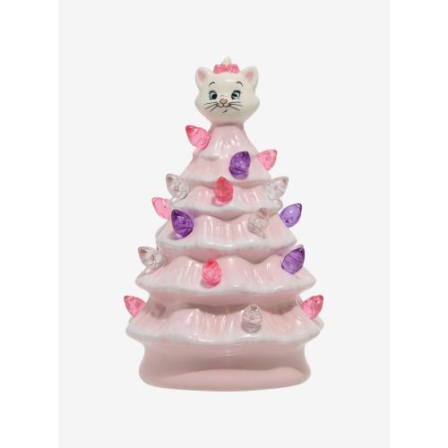 Disney Aristocats Marie Pink Mini Light-Up Christmas Tree Figure - BoxLunch Exclusive