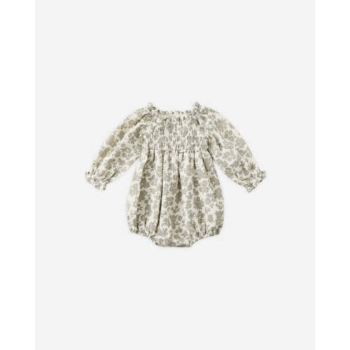 Eden Romper || Green Floral – Quincy Mae