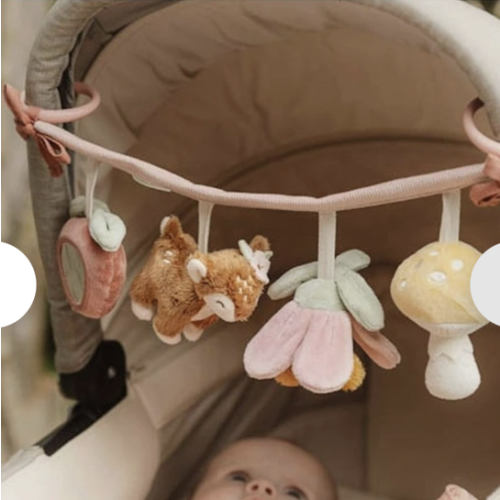 Fairy Garden Chain Stroller Toy