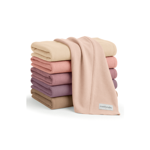 Cotton Burp Cloths - Pack of 6, One Size